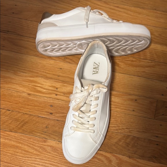 Zara Shoes - Zara Casual White Sneakers